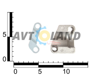 Кронштейн циліндра зчеплення ВАЗ 2123, Pegas