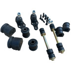 Комплект підвіски Ланос, Сенс, Нексия (комплект 4 Сайлентблоки, 2 втулки, 2 стійки, 2 кульові опори) купити дешево