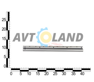 Вісь важелів приводу клапанів ЗАЗ 1102-03, SENS бл. уп. ″сопілка″ ASR