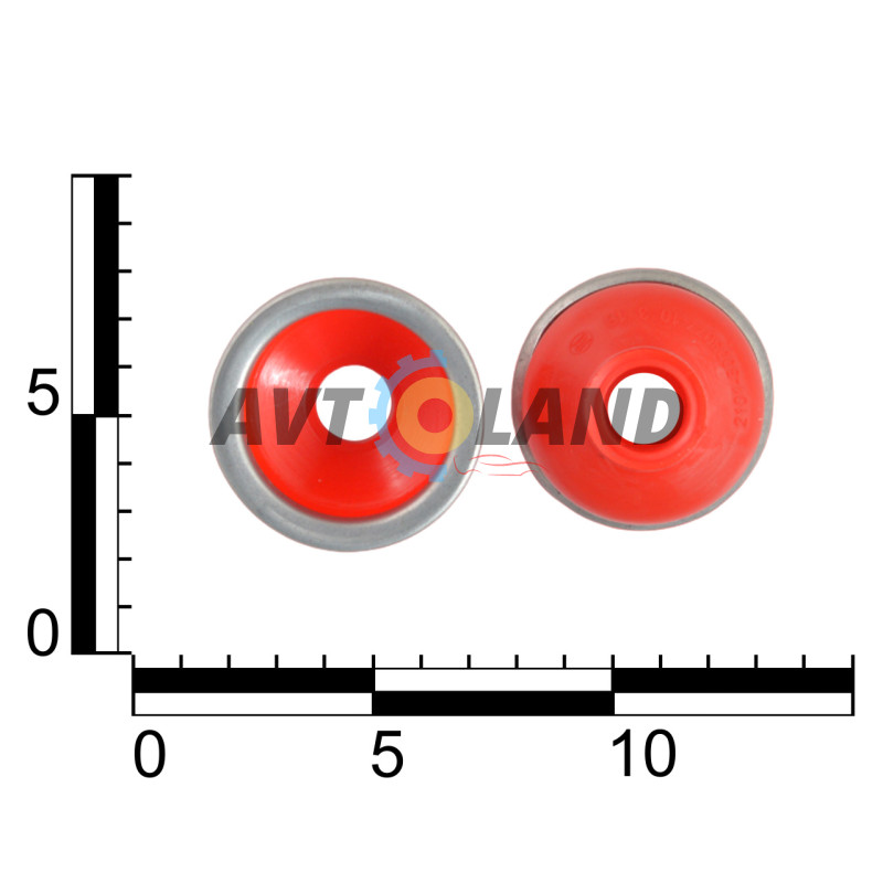 Пильовик рульового наконечника ВАЗ 2101-07 поліуретан (к-т 2 шт.), рульовка OEM купити дешево