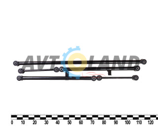 Штанга реактивная ВАЗ 2101-07 (к-т 5 шт.) с сайлентблоками, ASR EXTREME