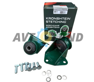 Кронштейн розтяжки ВАЗ 2108-099, 2113-15 (к-т 2 шт. з кріпленням) сталь″краб″