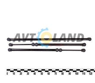 Штанга реактивная ВАЗ 2121-213, 2123 (к-т 5 шт.) с сайлентблоками, ASR EXTREME
