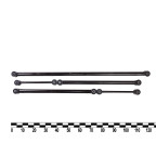 Штанга реактивна ВАЗ 2121-213, 2123 (к-т 5 шт.) з сайлентблоками, ASR EXTREME купити дешево