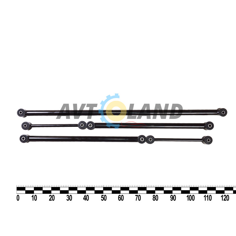 Штанга реактивна ВАЗ 2121-213, 2123 (к-т 5 шт.) з сайлентблоками, ASR EXTREME купити дешево