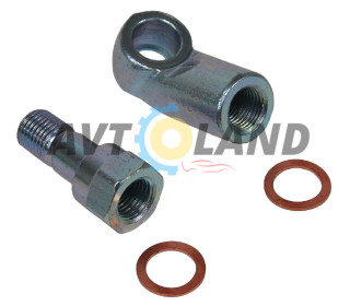 Тройник датчика масла 2101, 2102, 2103, 2104, 2105, 2106, 2107 , Flagmus