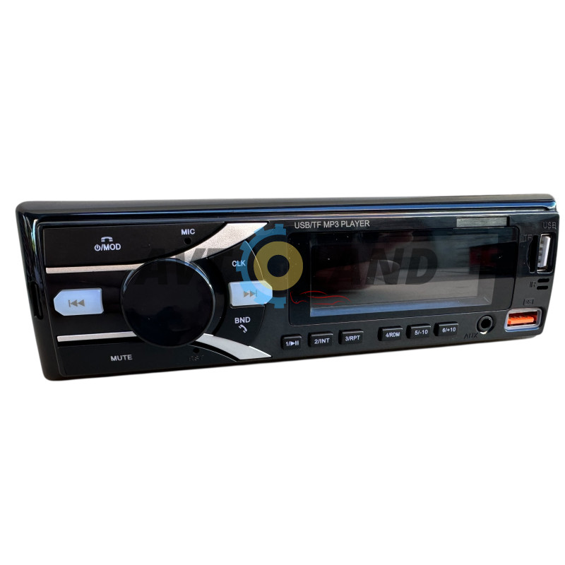 Автомагнітола 1DIN Bluetooth з RGB підсвічуванням та пультом керування (RF2220) купити дешево