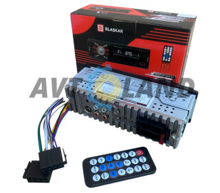 Автомагнитола 1DIN Bluetooth с RGB подсветкой и пультом управления (RF2224)