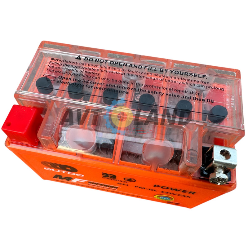Аккумулятор Гелевий PM-GEL 12v 7А OUTDO вага 2.3 кг ,33 STANDART купити дешево