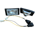 Фара протитуманна ВАЗ 2115,2123 ребристе скло (к-кт 2шт) FLAGMUS купити дешево