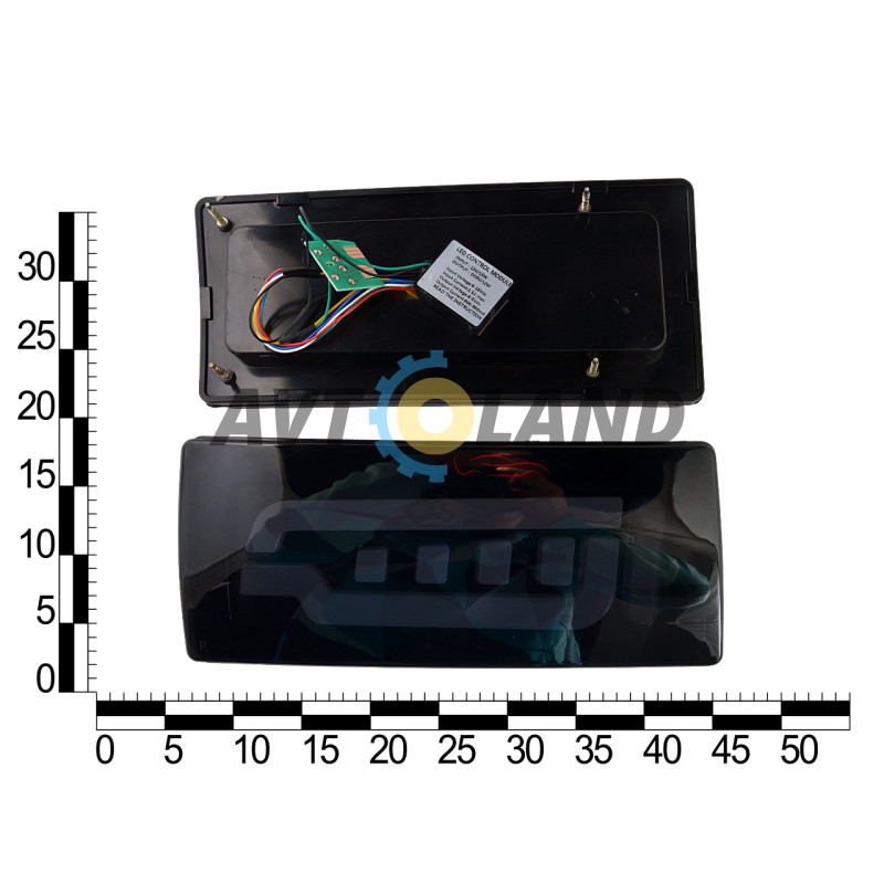 Фонари задние 2105-2107 диодные (BLACK) Audi Style, FLAGMUS купить недорого
