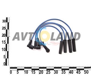 Провід високовольтний ВАЗ 2120, 21214, 2123 1.7i к-т, п/силікон,Tesla