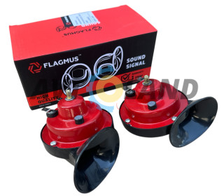 Сигнал звуковой GMP 12V ракушки(к-т 2шт) FLAGMUS