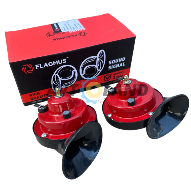 Сигнал звуковой GMP 12V ракушки(к-т 2шт) FLAGMUS купить в Украине