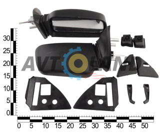 Дзеркало зовнішнє ВАЗ 2108-21099,2113-2115 (к-т 2 шт), Pegas
