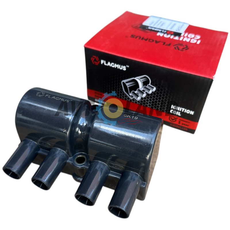 Катушка зажигания DAEWOO LANOS 1.5, LEGANZA, NUBIRA 4-х конт, Flagmus купить недорого