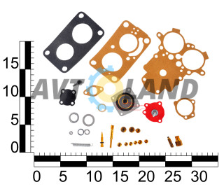 Ремкомплект карбюратора К-151 ГАЗ 2410, 3302 дв. ЗМЗ 402, ASR