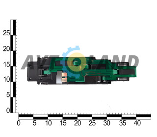 Плата заднего фонаря ВАЗ 2108, правая, с лампами, WATT