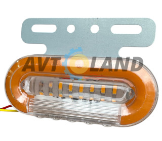 Бічні вогні жовті з підсвічуванням (12-24 вольти)