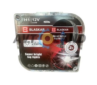 Лампы галогеновые BLASKAR-H1-12v55w+150%