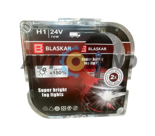 Лампи галогенові BLASKAR-H1-24v70w+150%