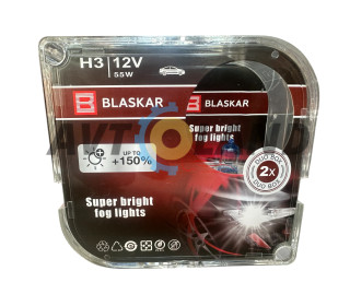 Лампы галогеновые BLASKAR-H3-12v55w+150%