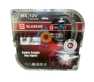 Лампи галогенові BLASKAR-H4-12v60/55w+100%
