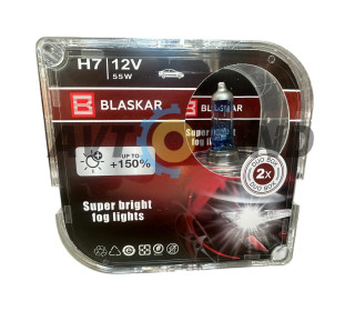 Лампы галогеновые BLASKAR-H7-12v55w+150%