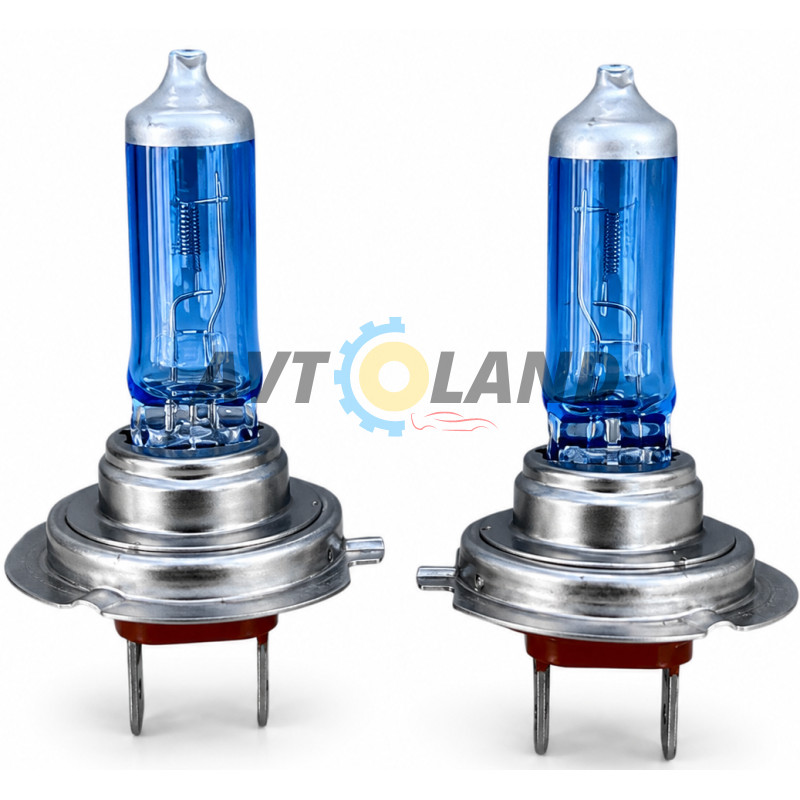 Лампы галогеновые H7-12v55w+4200К купить недорого