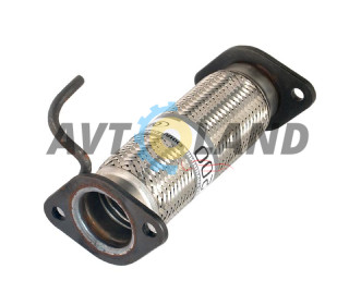 Гофра 45х200 із фланцями ВАЗ, Daewoo Lanos 1.4, Matiz; Hyundai, Kia 2-х шарова, OEM