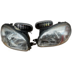 Фары Daewoo Ланос,Сенс с противотуманными фарами (Led) купить недорого