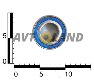 Подшипник ступицы задней ВАЗ 2108-15, 1117-19, 2170-72 537906/P6 (256706 роликовый) ″Усиленный″ ASR