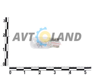 Лампа W5W 12В 5Вт W2,1x9,5d, подсветка панели приборов, безцок. бол.