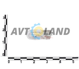 Лампа W3W 12В 3Вт W2,1x9,5d, подсветка панели приборов, безцок. бол.