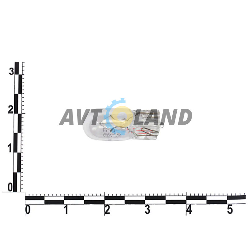 Лампа W3W 12В 3Вт W2, 1x9, 5d, підсвічування панелі приладів, безцок. бол. купити дешево