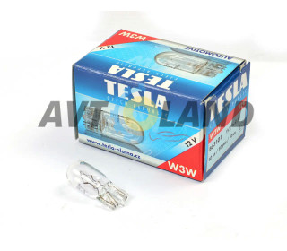 Лампа W3W 12В 3Вт W2,1x9,5d, подсветка панели приборов, безцок. бол.
