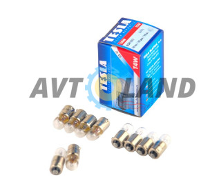 Лампа T4W 12В 4Вт BA9s, передних габаритов мал.