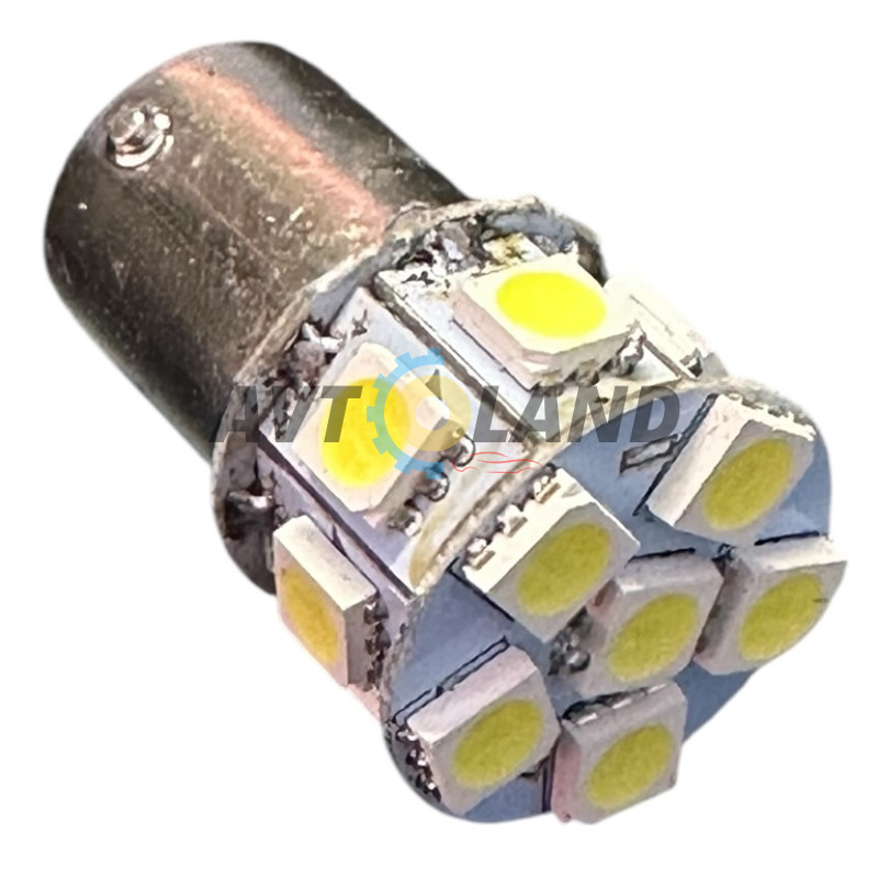 12/21-(1156)-13SMD(5050)-1 Поверх-12 вольт-Білий купити дешево