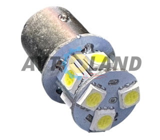 12/21/5-(1157)-8SMD(5050)-12 вольт-Білий