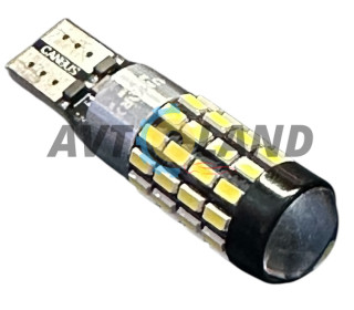 Діод без цоколя-Т-10 (54 SMD-3014) FPS-BLACK CANBUS(12-24 вольтa)