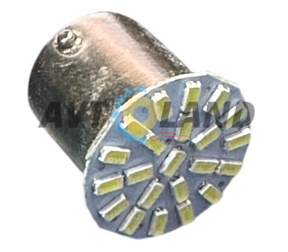 12/21-(1156)-22SMD(3014)-12 Вольт-Белый