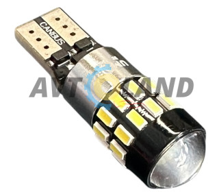 Діод без цоколя-Т-10 (30 SMD-3014) FPS-BLACK CANBUS(12-24 вольтa)