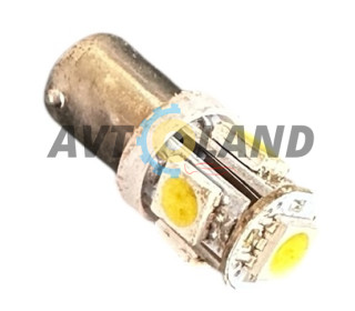 Диод с цоколем 12/4-5SMD-(5050)-Белый