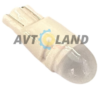 Діод без цоколя-Т-10 Куля Білий-12 вольт