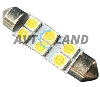 Діод салону-6SMD(5050)-12 вольт-41mm