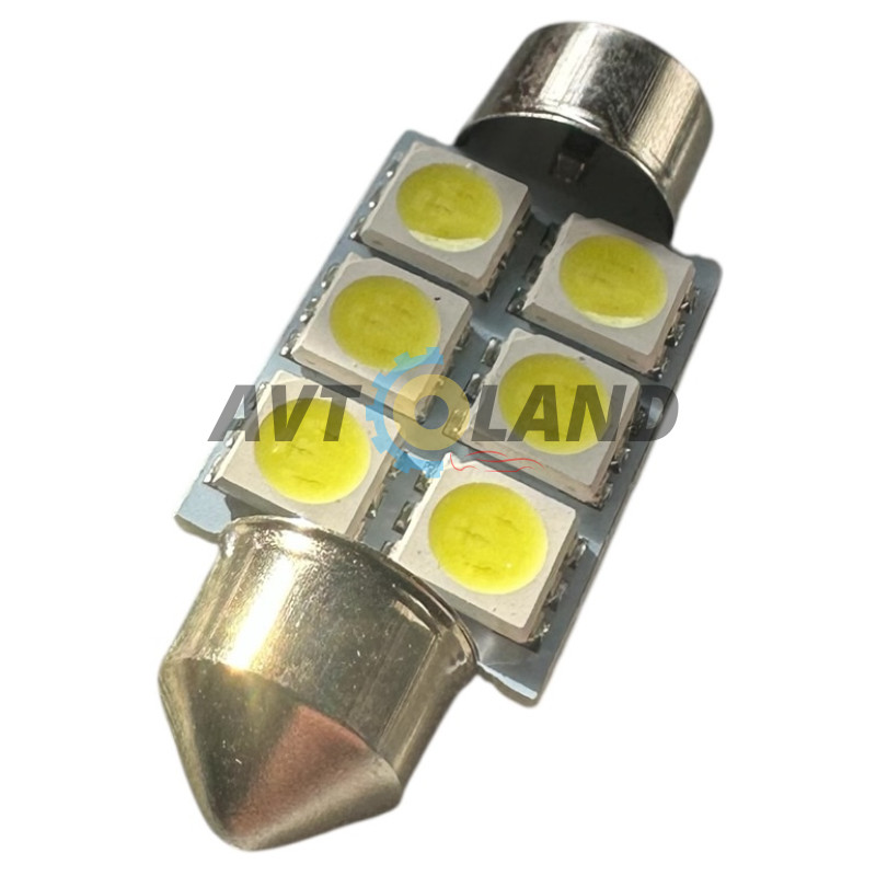 Діод салону-6SMD(5050)-12 вольт-36mm купити дешево