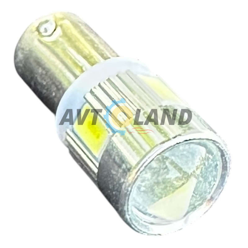 Діод з цоколем 12/4-6SMD(5630)-з лінзою-Білий купити дешево