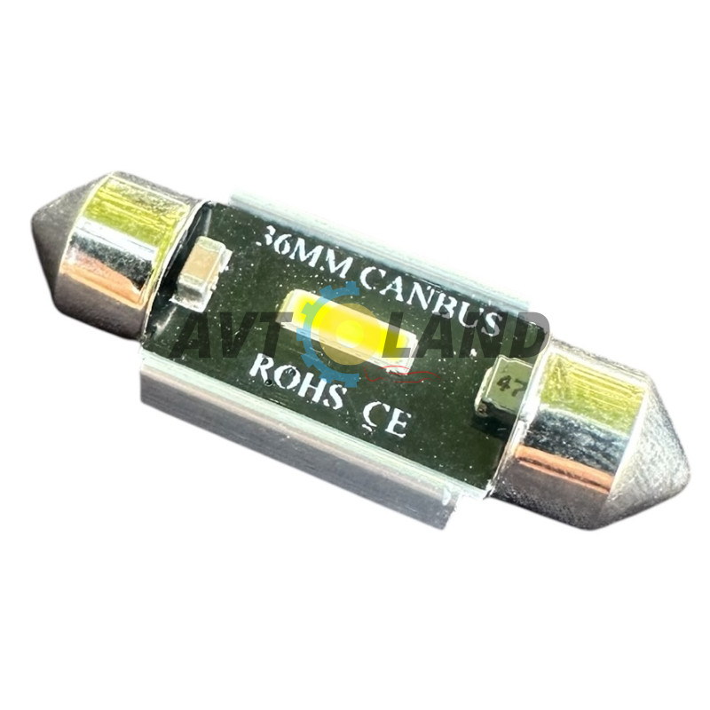 Диод салона-12/24-вольта-1 SMD(7020)-CANBUS-36mm купить недорого