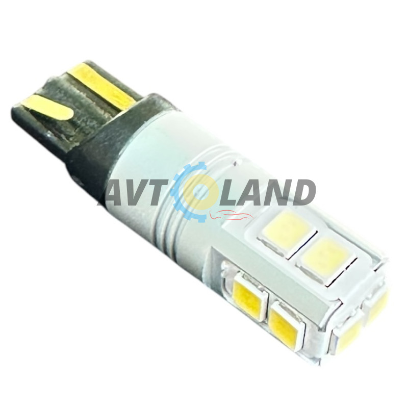 Діод без цоколя-Т-10 (10 SMD-3030) IC FPS CANBUS-12-24 вольта купити дешево