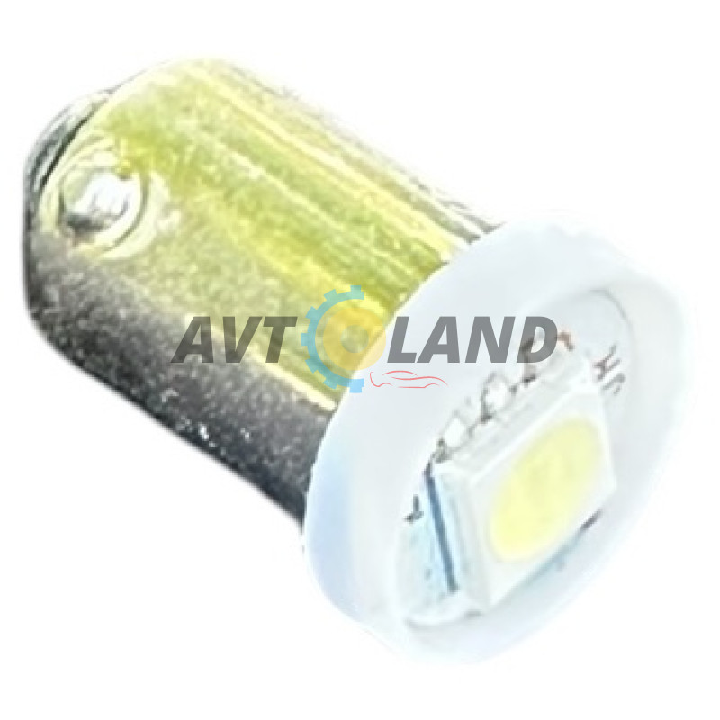 Діод з цоколем 12/4-1SMD-(5050)-Білий купити дешево